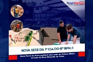 Nova sede da 1ªCIA Do 6º BPM/I