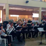 Banda Carlos Gomes no Mercado Municipal