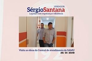 Visita as instalações do SAMU