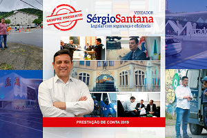 Prestação de Contas 2019 - Vereador Sergio Santana