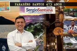 #Santos473anos