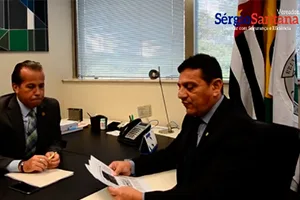Visita na ALESP