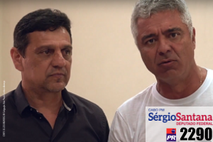 major olímpio apoia sérgio santana